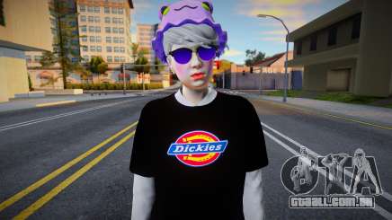 King Beleth Skins Frog Hat para GTA San Andreas