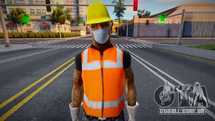 Bmycon em uma máscara protetora para GTA San Andreas