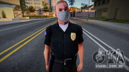 Pulaski em uma máscara protetora para GTA San Andreas
