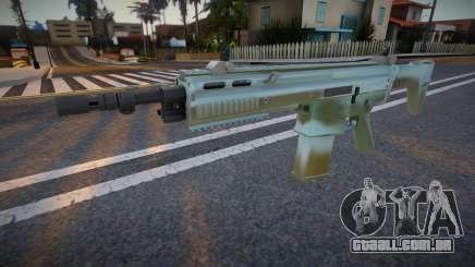 GTA V Heavy Rifle para GTA San Andreas