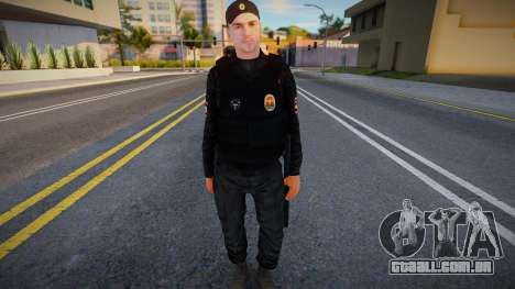 Policial com colete à prova de balas (PPS) para GTA San Andreas