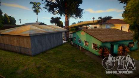 Gangton Houses RETEXTURED para GTA San Andreas