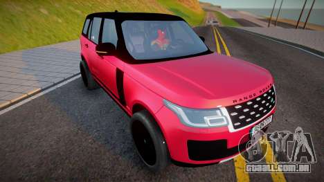 Range Rover 2021 para GTA San Andreas