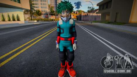 Izuku Midoriya from My Hero Academia para GTA San Andreas