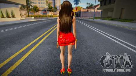 Lara Croft Summer para GTA San Andreas