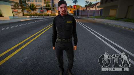 Funcionário da empresa de segurança privada em u para GTA San Andreas