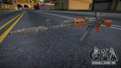 AK-47 Silenced 1 para GTA San Andreas