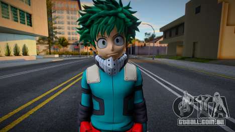 Izuku Midoriya from My Hero Academia para GTA San Andreas