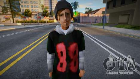 Garota Gangster para GTA San Andreas