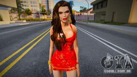 Lara Croft Summer para GTA San Andreas