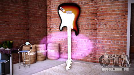 Fender Stratocaster Triple para GTA Vice City