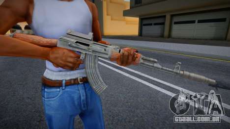 AK-47 Silenced 1 para GTA San Andreas