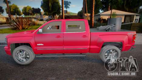 Chevrolet Silverado High Contry 2014 Artillada para GTA San Andreas