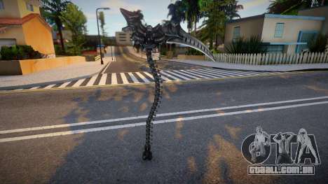 Black Skeletal Scythe para GTA San Andreas