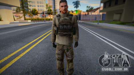 Militares de uniforme 3 para GTA San Andreas