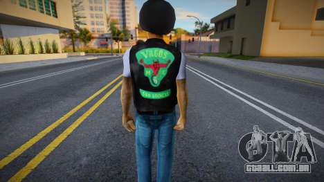 Pele de motociclista da moda para GTA San Andreas