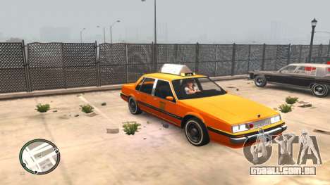 Willard Taxi para GTA 4