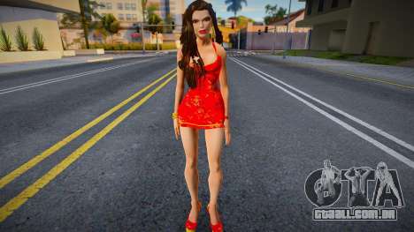 Lara Croft Summer para GTA San Andreas