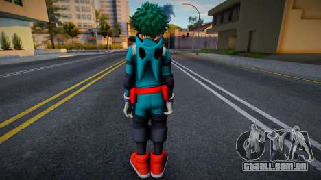 Izuku Midoriya from My Hero Academia para GTA San Andreas