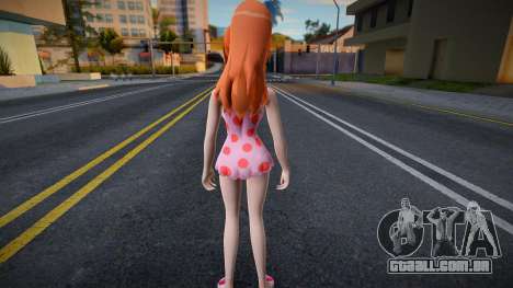 Mikuru Swinsuit para GTA San Andreas