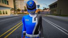 Power Ranger RPM Blue para GTA San Andreas