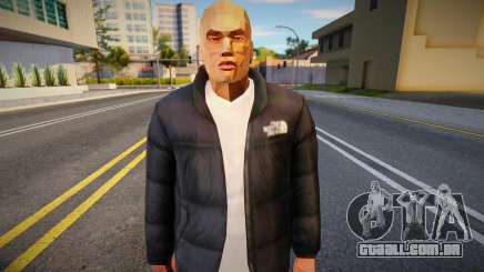 O cara de jaqueta chique para GTA San Andreas