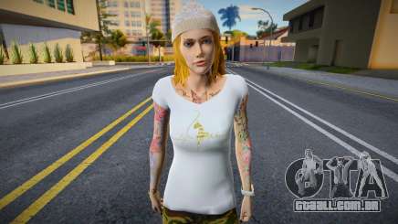 Garota de chapéu para GTA San Andreas