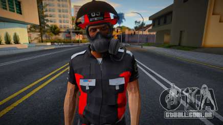 Funcionário do Corpo de Bombeiros de Las Venturas para GTA San Andreas