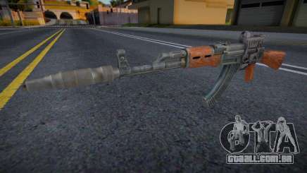 AK-47 Silenced 1 para GTA San Andreas