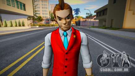 Apollo Justice from Gyakuten Saiban para GTA San Andreas