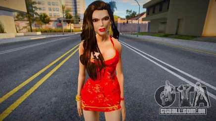 Lara Croft Summer para GTA San Andreas