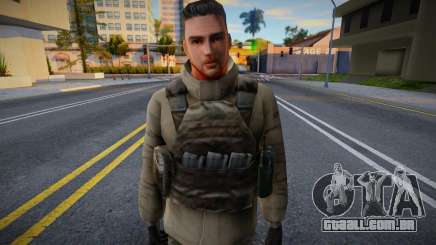 Militares de uniforme 3 para GTA San Andreas