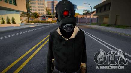 Black Soldier Skin para GTA San Andreas