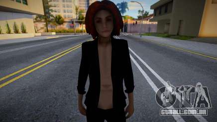 Garota de jaqueta para GTA San Andreas