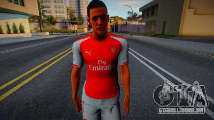 Alexis Sánchez (Arsenal Home 14-15) para GTA San Andreas