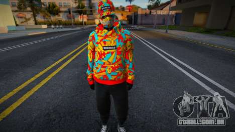 Skin from GTA V 1 para GTA San Andreas