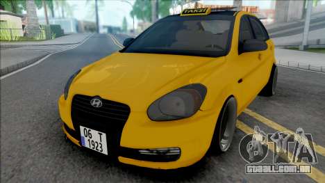 Hyundai Accent Era Taksi para GTA San Andreas