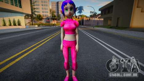 Bombchu Bowling Girl para GTA San Andreas