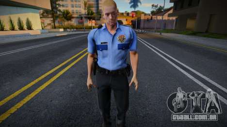 RPD Officers Skin - Resident Evil Remake v6 para GTA San Andreas