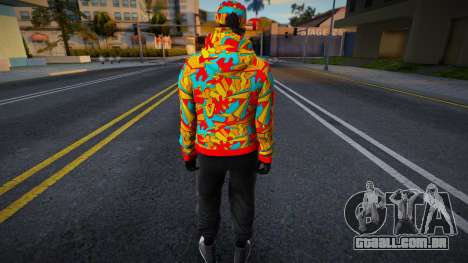 Skin from GTA V 1 para GTA San Andreas