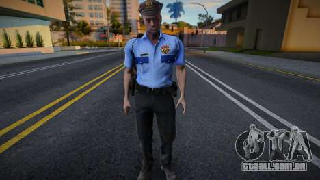 RPD Officers Skin - Resident Evil Remake v18 para GTA San Andreas