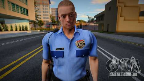 RPD Officers Skin - Resident Evil Remake v9 para GTA San Andreas