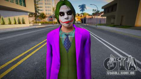 Joker Heath Ledger HD - (Batman: The Dark Knight para GTA San Andreas