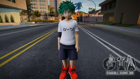 Deku Casual para GTA San Andreas