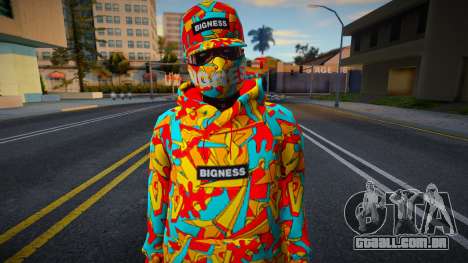 Skin from GTA V 1 para GTA San Andreas