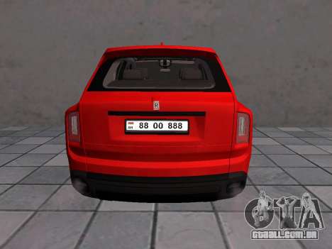 Rolls Royce Cullinan para GTA San Andreas