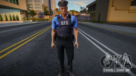 RPD Officers Skin - Resident Evil Remake v30 para GTA San Andreas