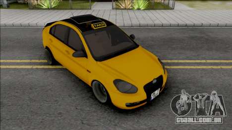 Hyundai Accent Era Taksi para GTA San Andreas