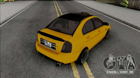 Hyundai Accent Era Taksi para GTA San Andreas