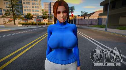 Mai Shiranui Casual v3 para GTA San Andreas